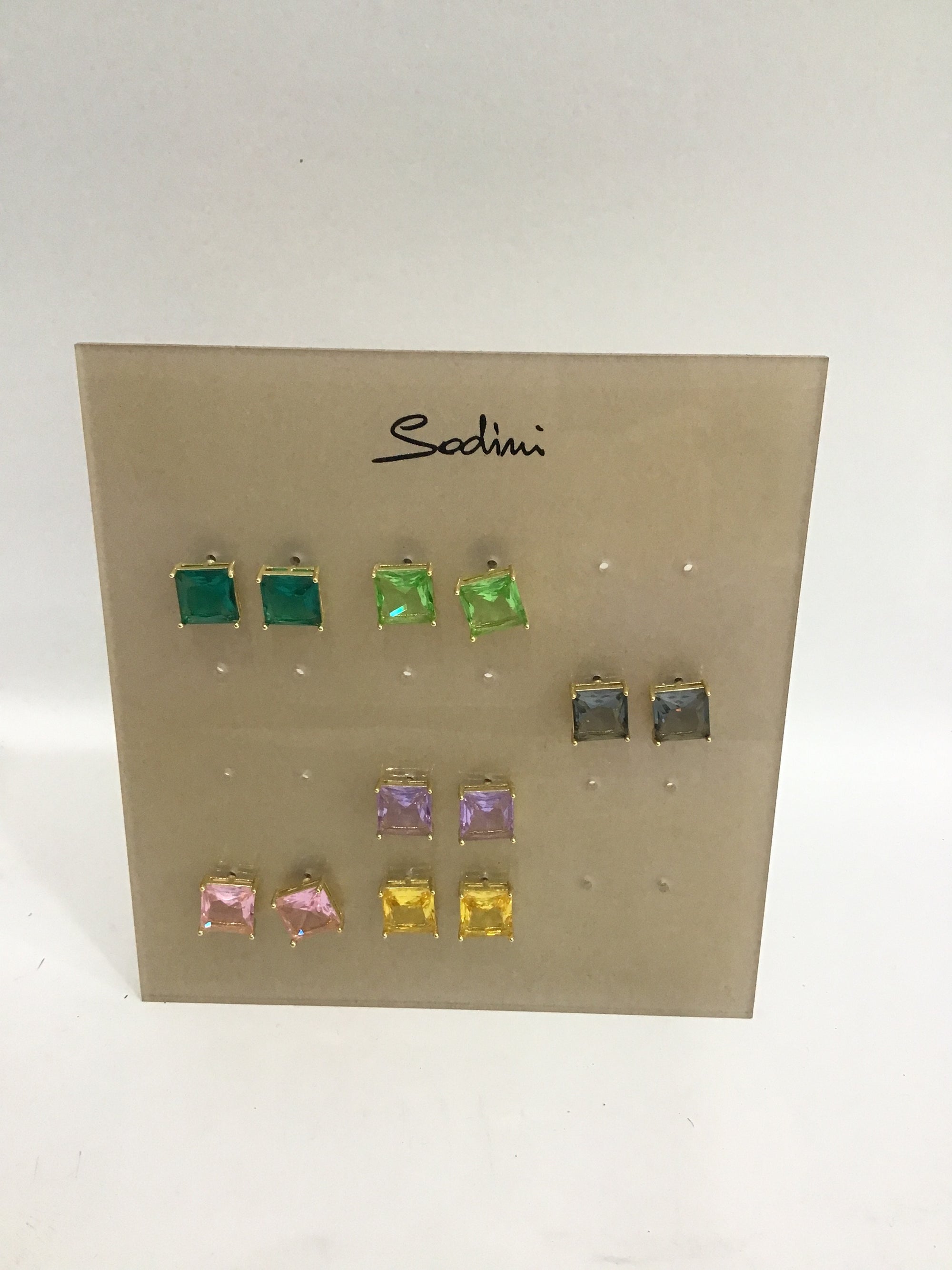 Orecchini quadrati sodini