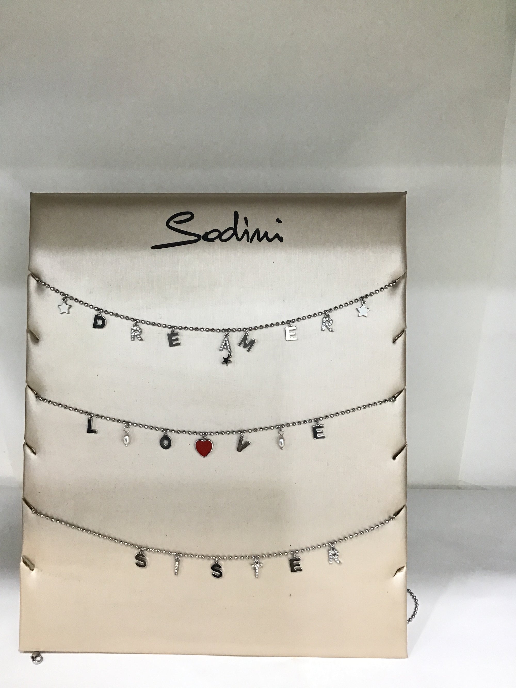 Collana scritta sodini