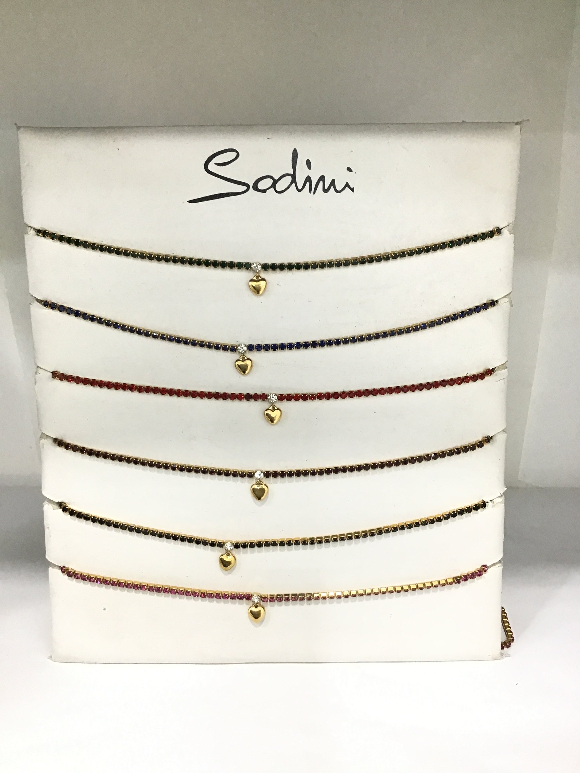 Collana cuore tennis sodini